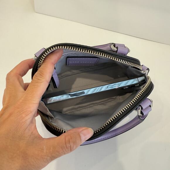 Marc Jacobs Mini Dome Tote Crossbody 4R5SMN004S02 Lilac - Picture 16 of 16